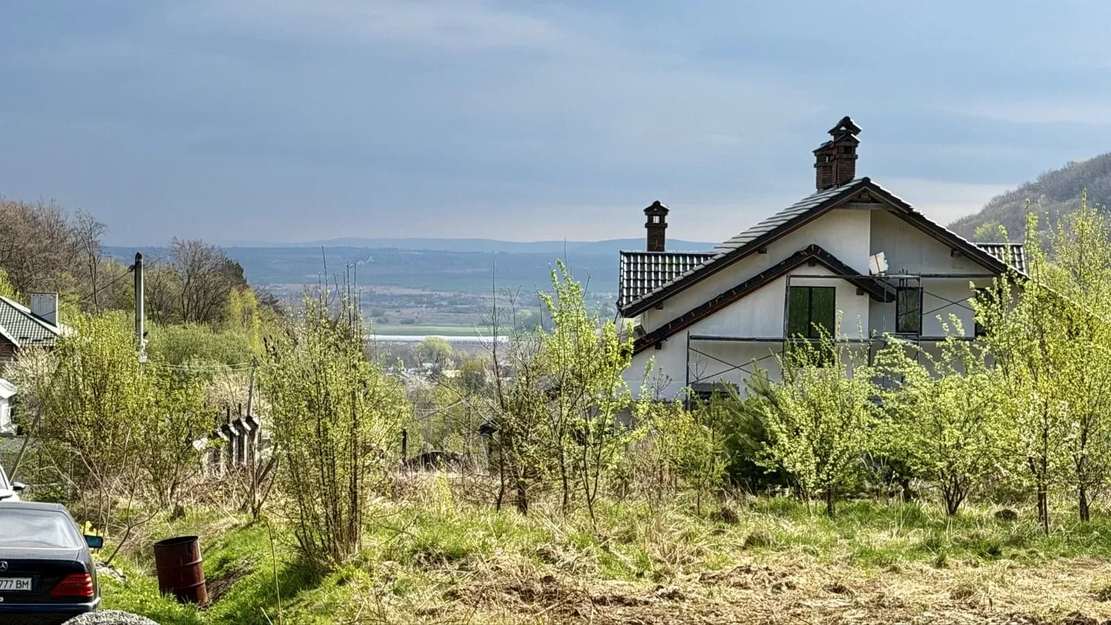Ділянка 21 соток, Гончарі: панорамний вид, дозвіл на будівництво