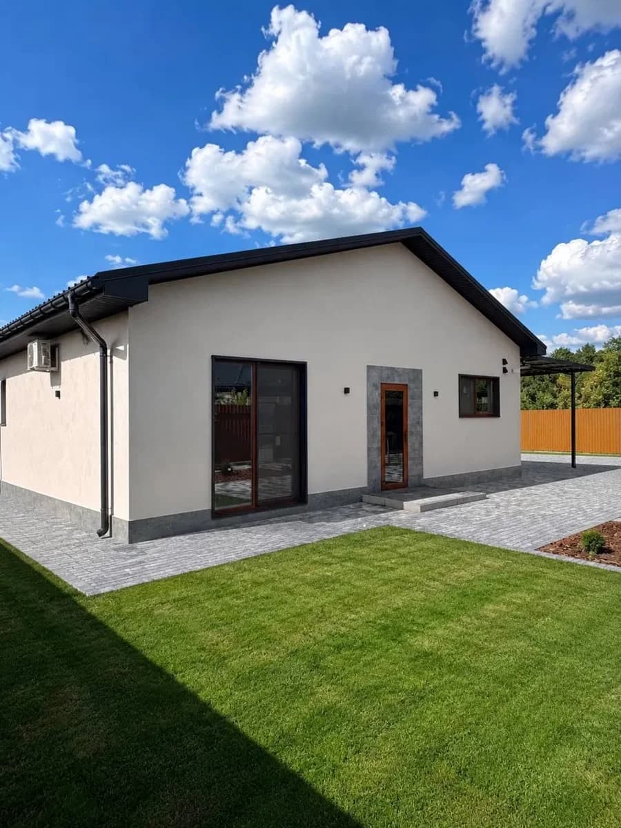Будинок, Кривуші: сонячні панелі, тераса 25 м² - фото 1