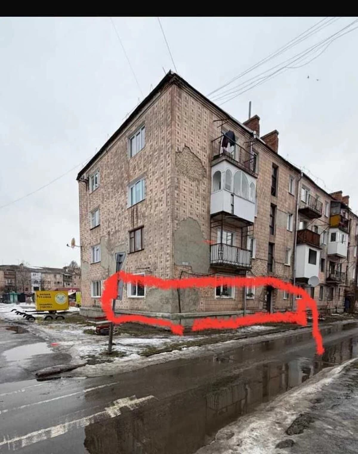 2-кімнатна квартира, Ковель: цегляний будинок, централізоване опалення