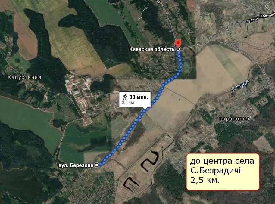 Ділянка 33 соток, Старі Безрадичі: озеро поруч, газ і світло - фото 4