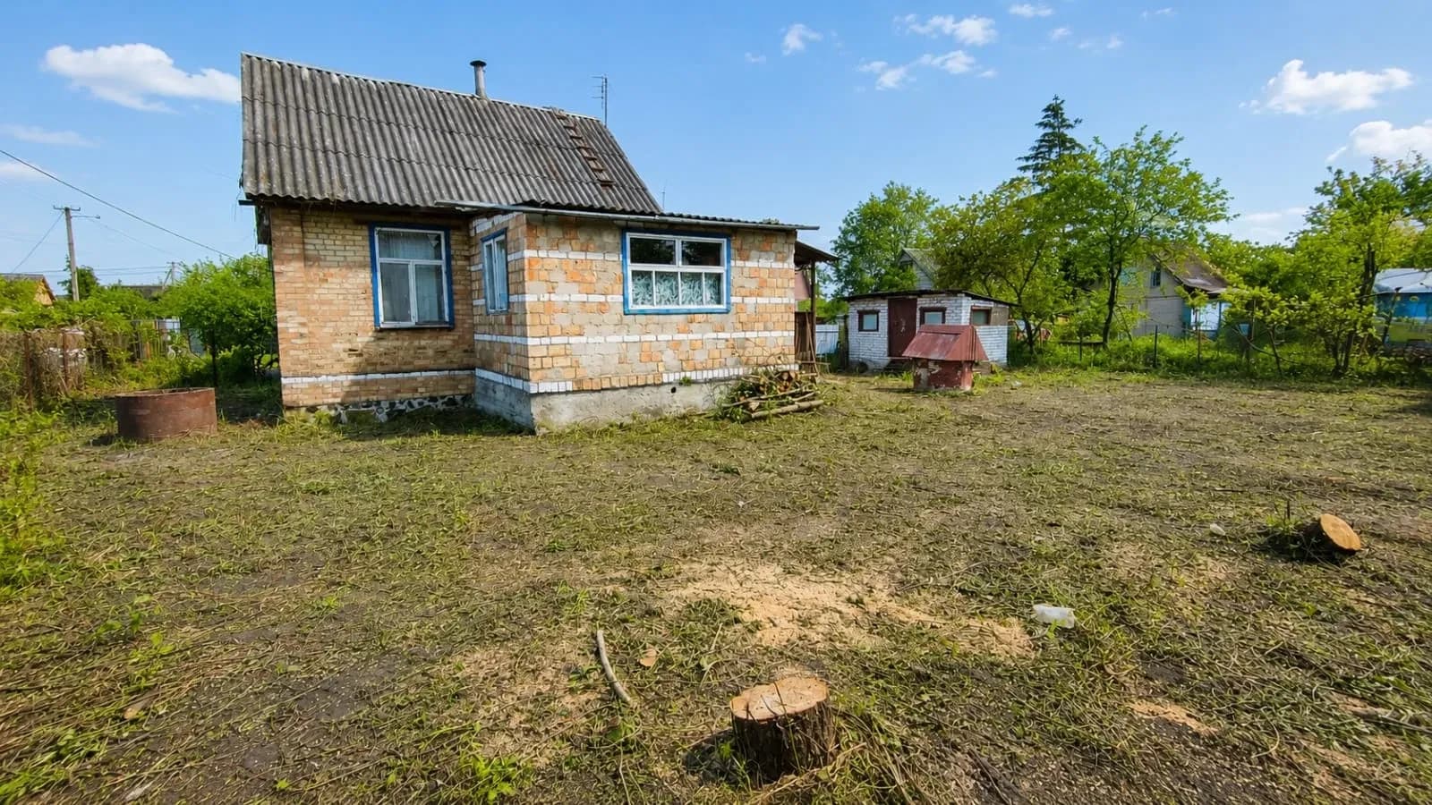Ділянка 5 соток, Торф'яне: цегляний будинок, колодязь, озеро й ліс - фото 2