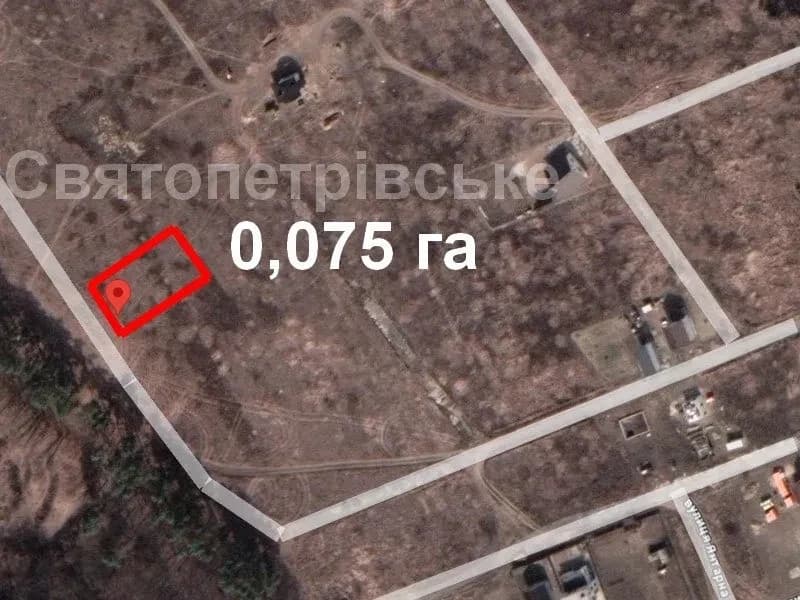 Ділянка 7,5 соток, Святопетрівське: під житлову забудову, 7 км до Києва - фото 2