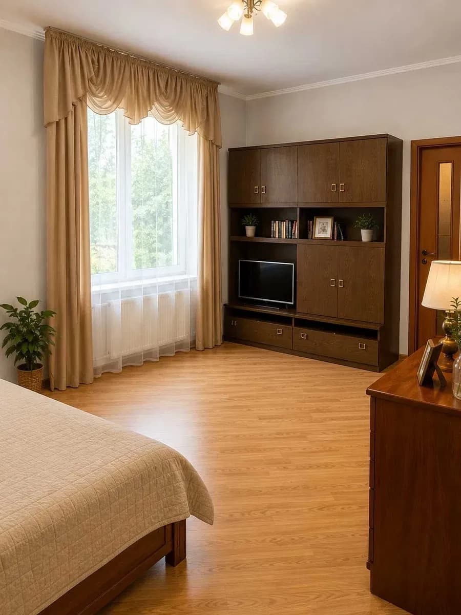 1-кімнатна квартира, Петропавлівська Борщагівка: подвір’я 57,4 м² - фото 3