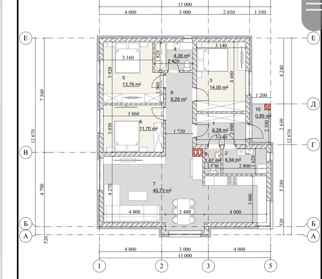 Будинок, Княгининок: 3 спальні, тераса 17 м², єОселя - фото 4