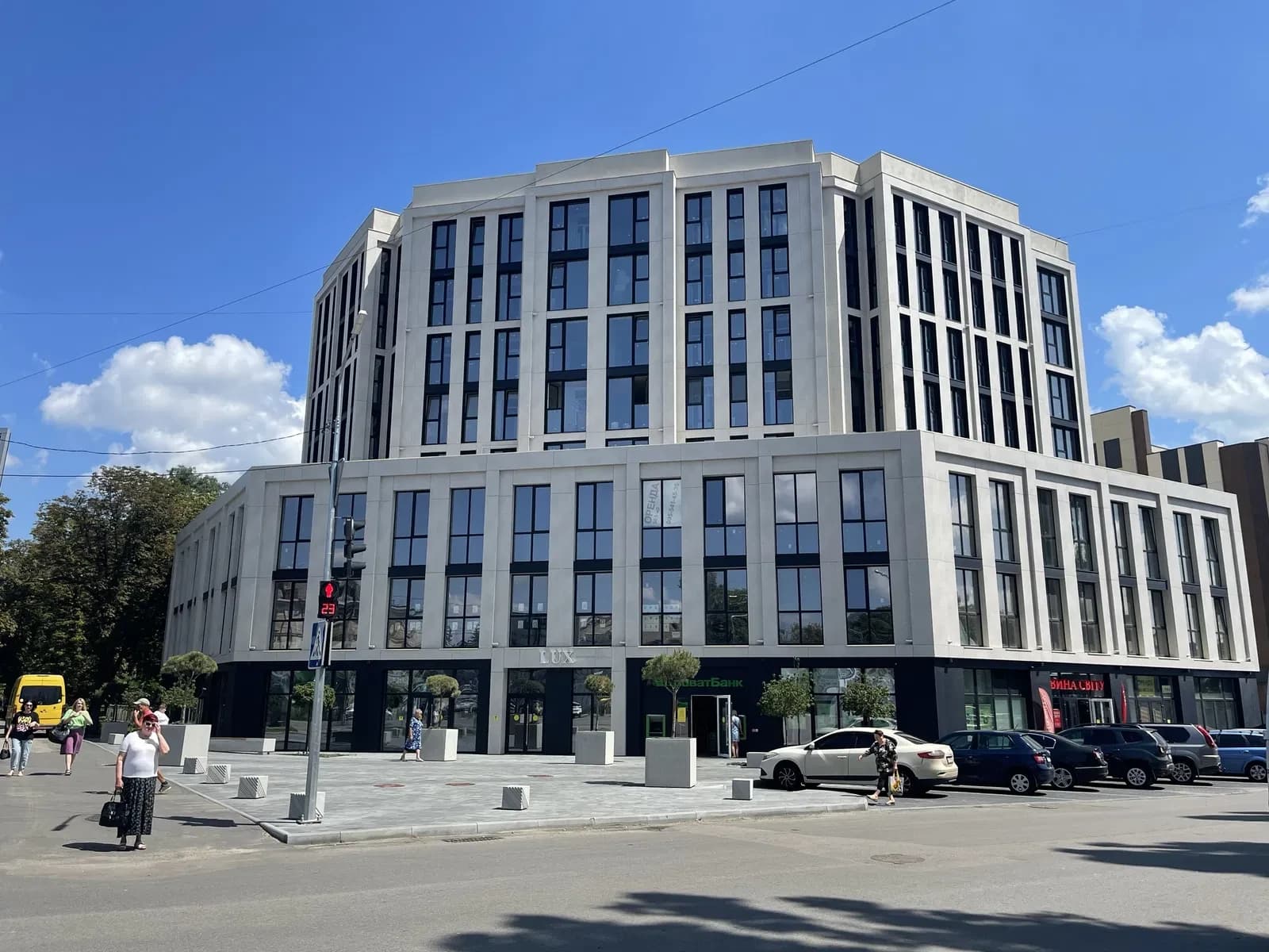Приміщення у ЖК Standart LUX: червона лінія, прохідне місце