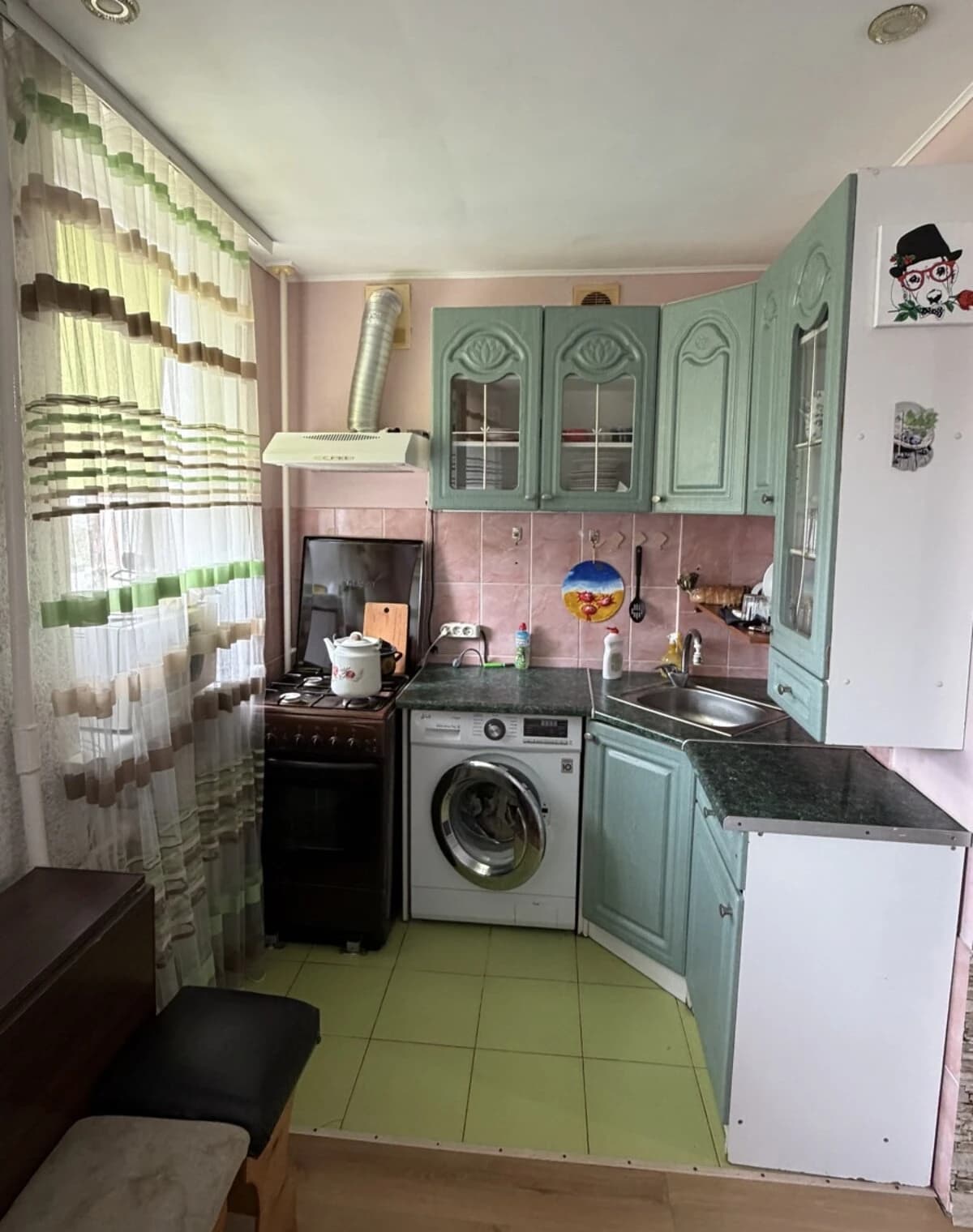 1-кімнатна квартира, Північний: бойлер, газ без світла