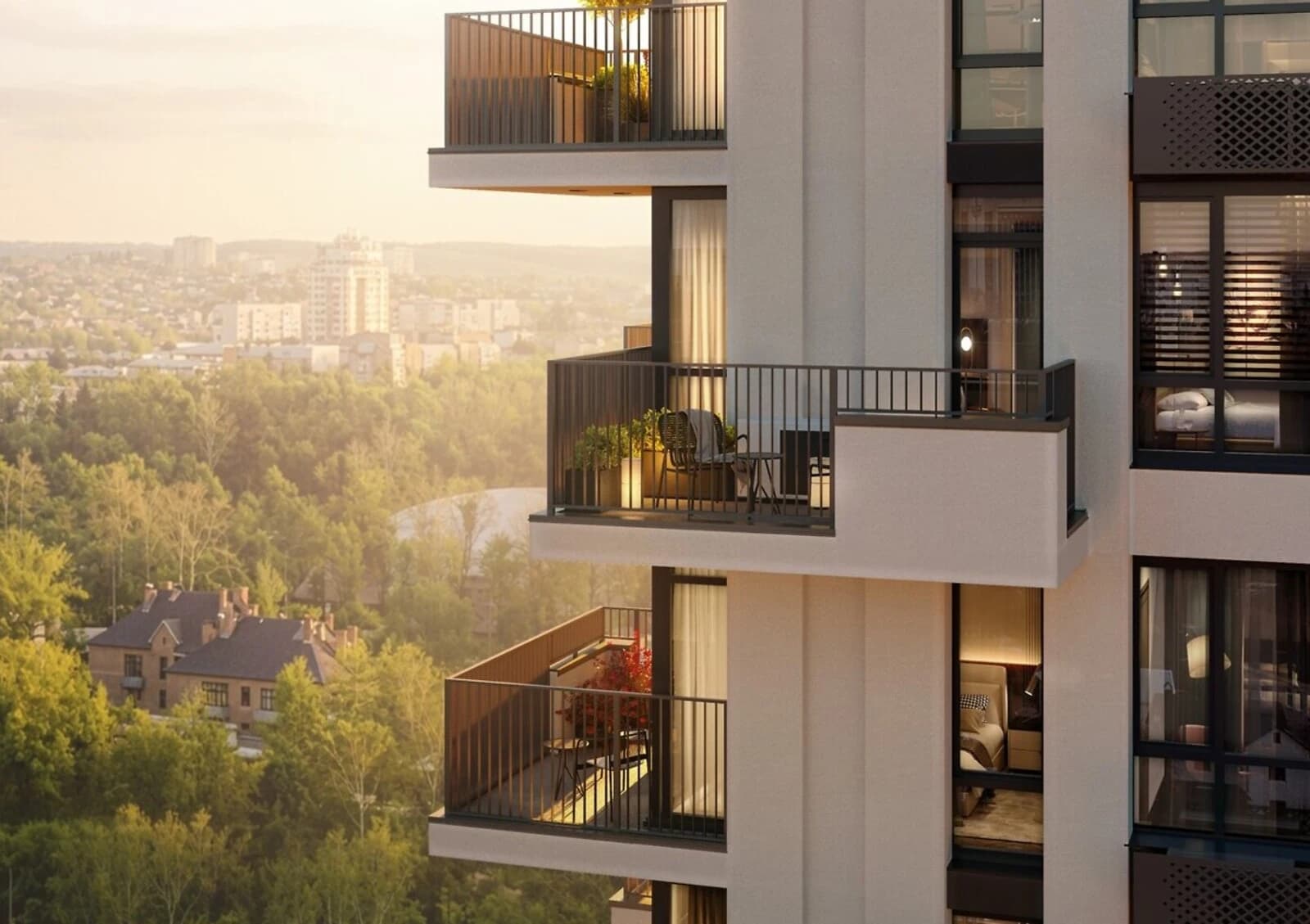 3-кімнатна квартира, Центр: здача у 2028, підземний паркінг - фото 5