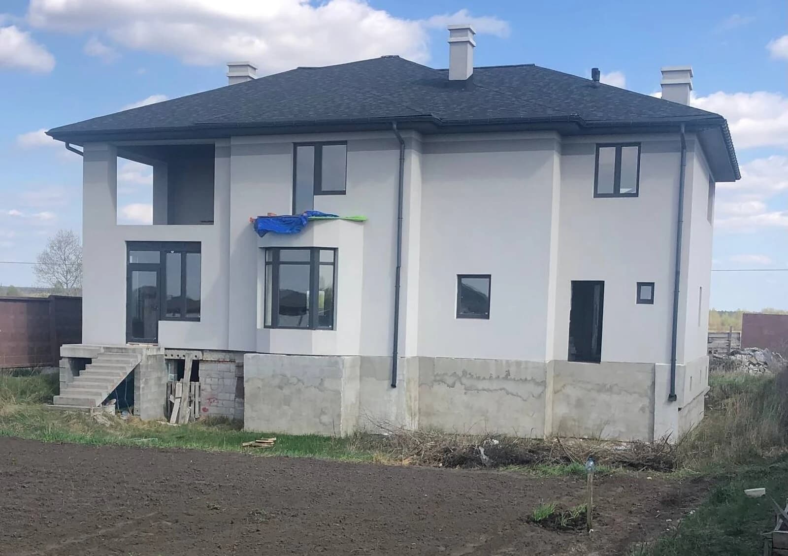 Будинок, Вишеньки: ділянка 12.75 сотки, газове опалення - фото 1