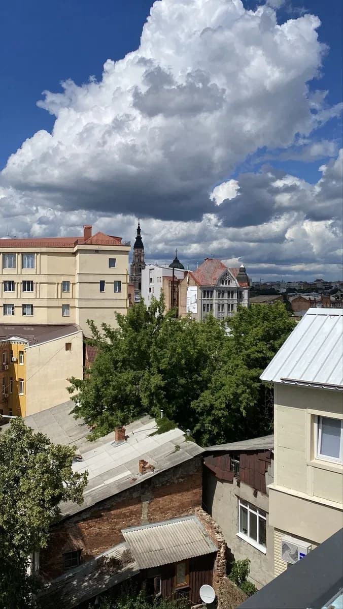3-кімнатна квартира, Холодногірський: тераса 42 м², трирівневе планування - фото 2