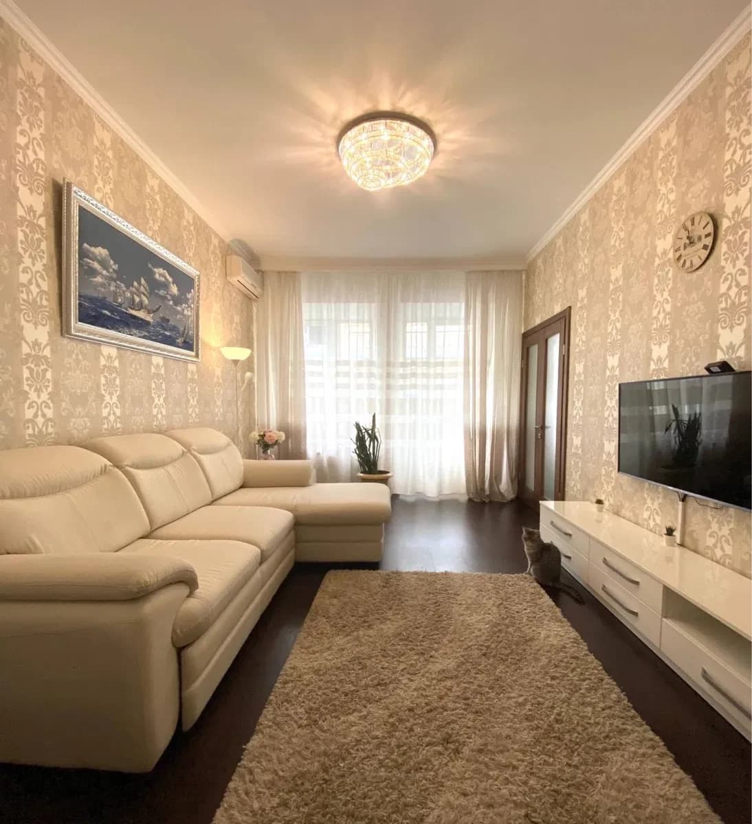 3-кімнатна квартира, Приморський: євроремонт, дві окремі спальні