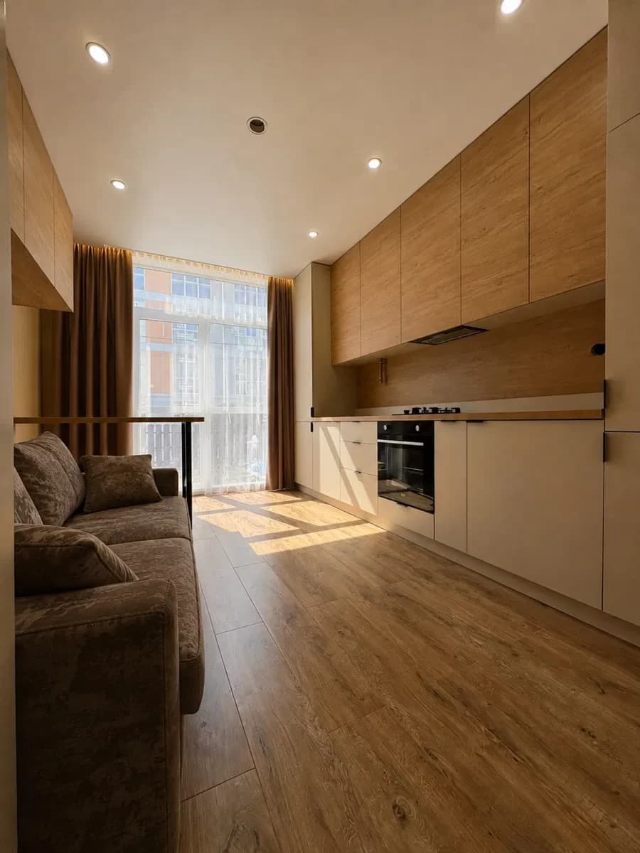 Студія у ЖК SANVILLE PARK: тераса 15 м², авторський проект - фото 1