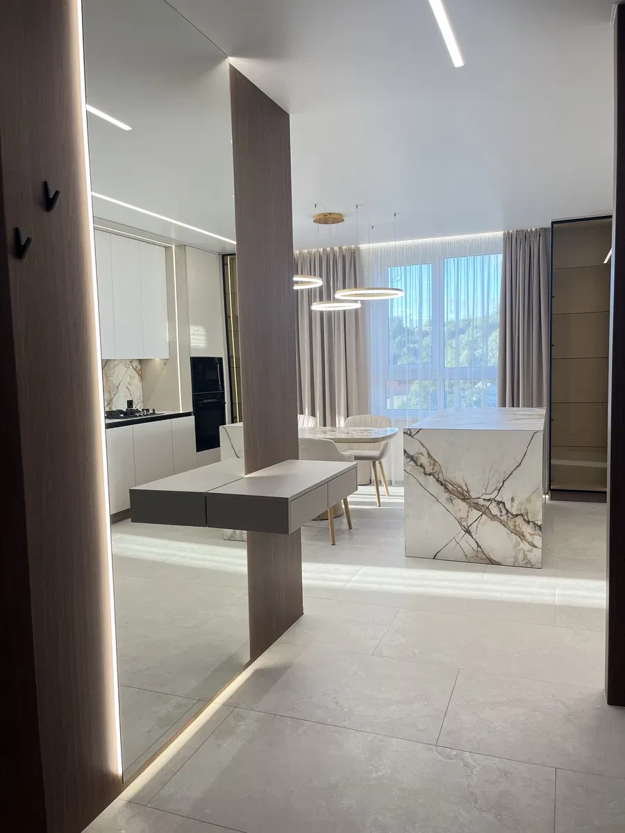 Дворівнева квартира у ЖК Авалон Флекс: 2 балкони, кухня-студія 40 м² - фото 5