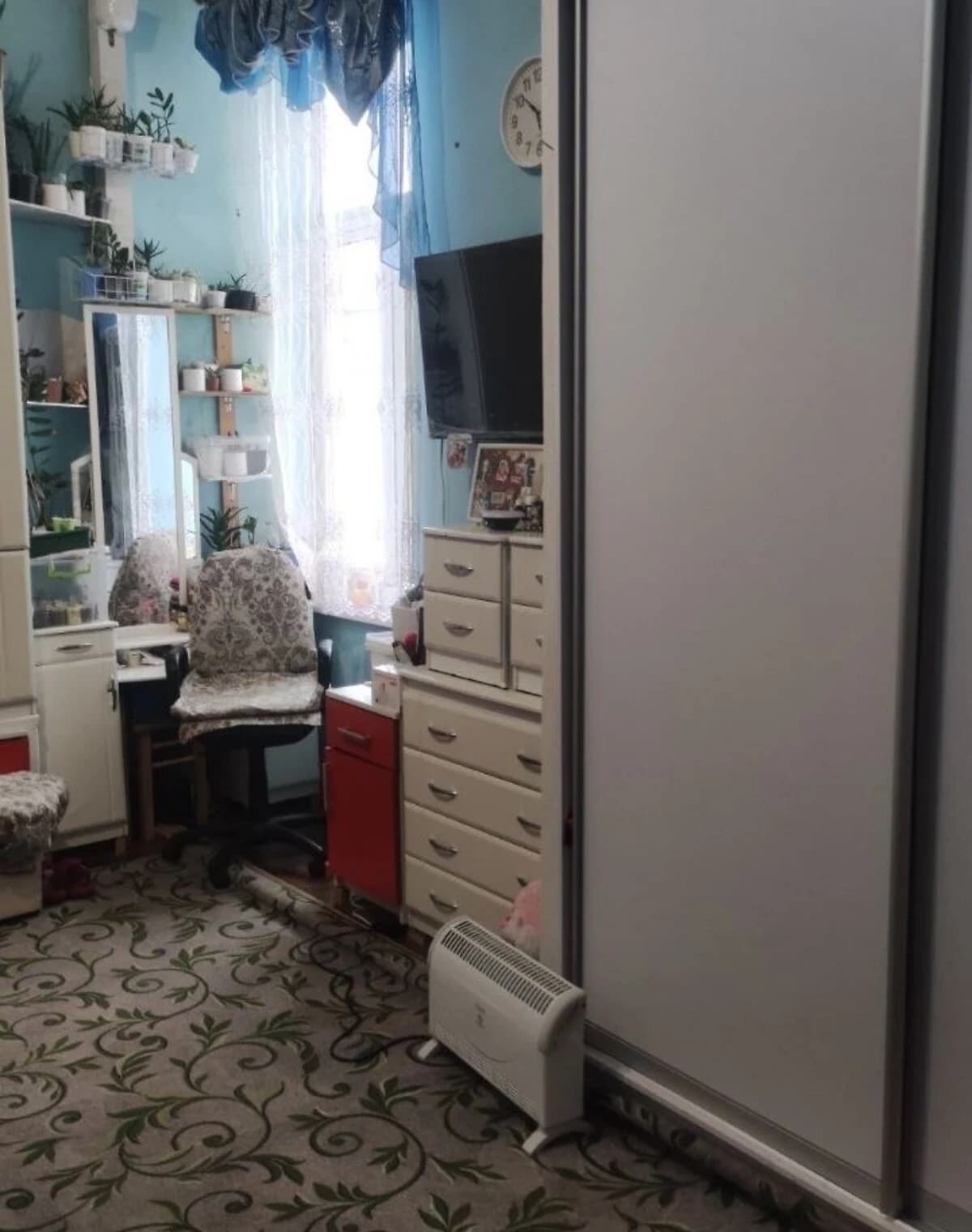 1-кімнатна квартира, Першотравневий: косметичний ремонт, укриття в будинку - фото 1