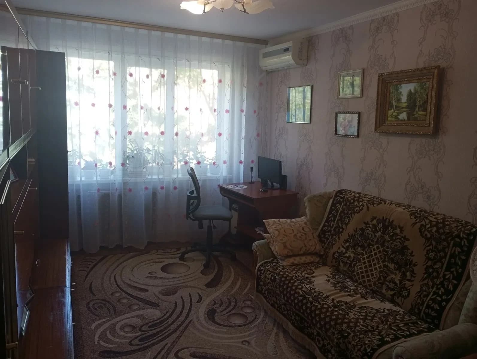 2-кімнатна квартира, Тернівка: засклена лоджія, два кондиціонери, торг - фото 3