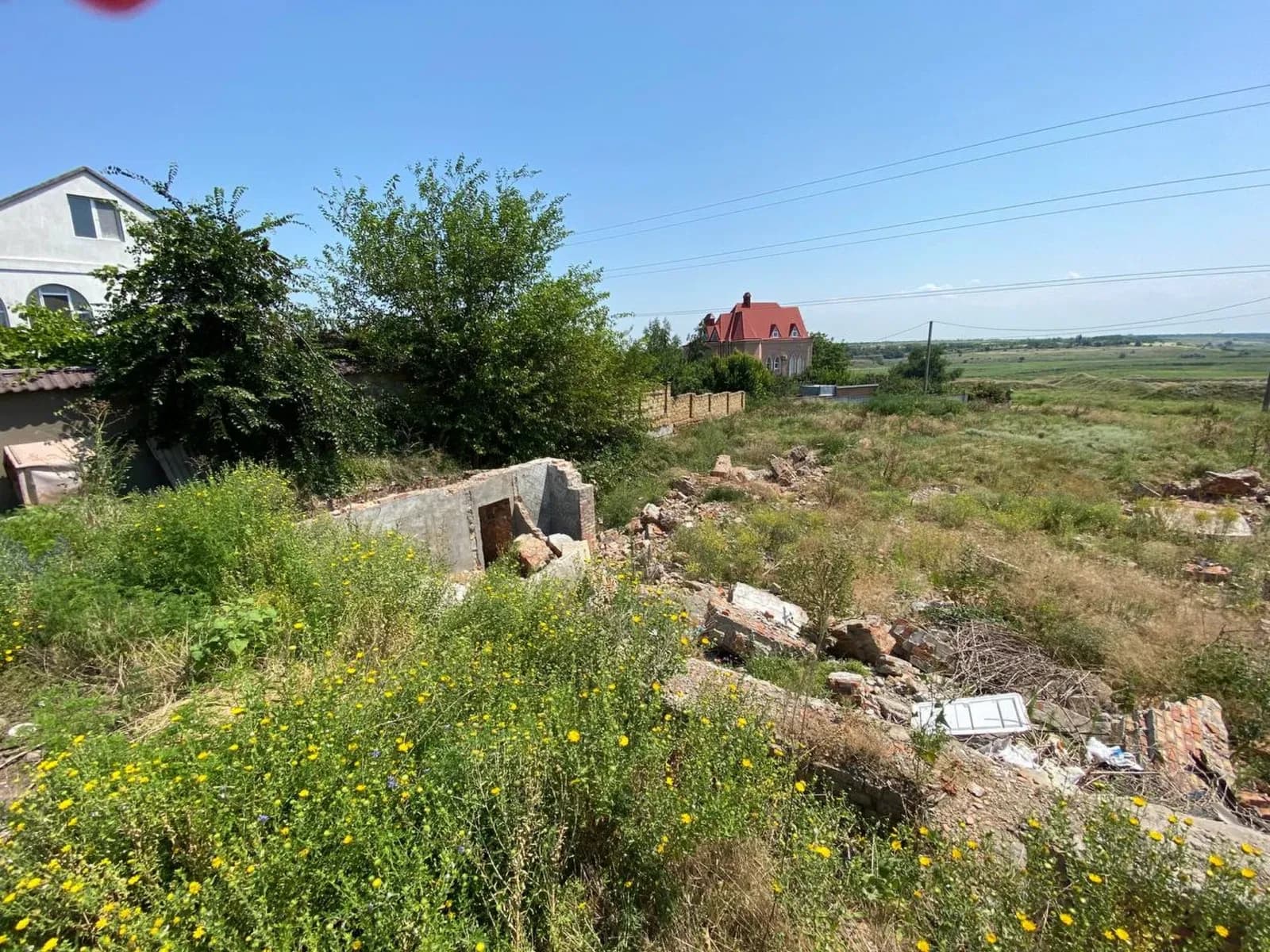 Ділянка 10 соток, Північний: вид на річку Інгул, проєкт будинку, проби ґрунту - фото 2