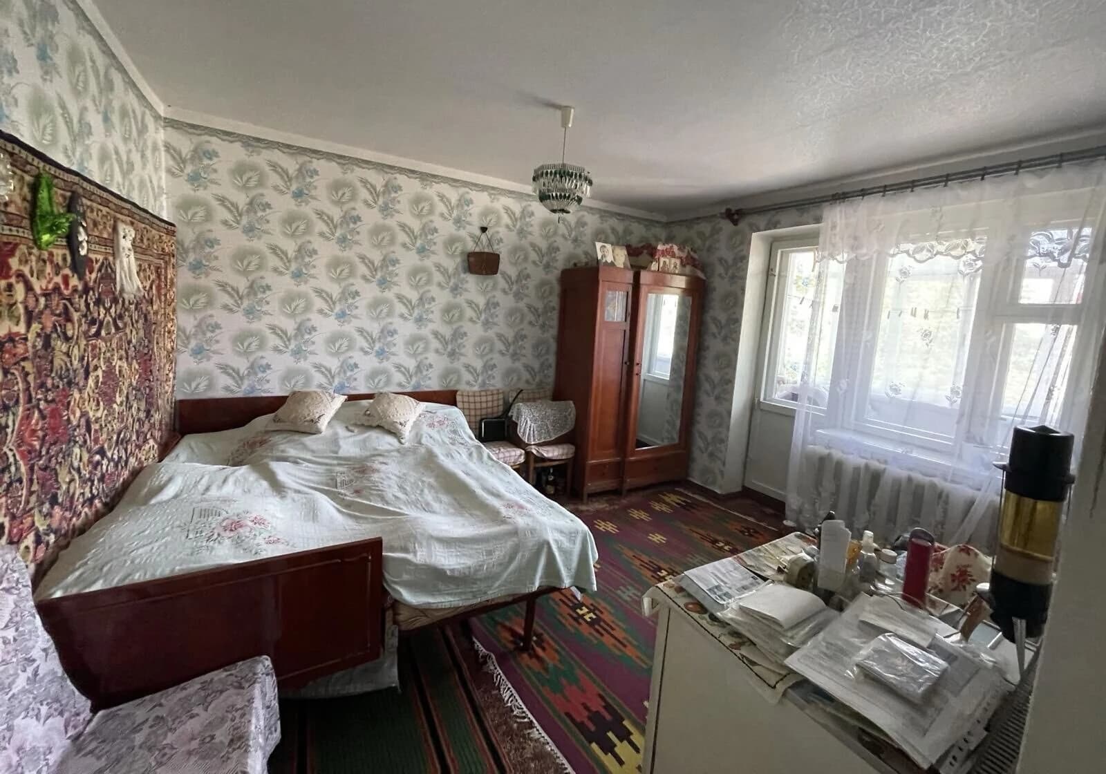 3-кімнатна квартира, Чорнухи: газове опалення, цегляні стіни - фото 4