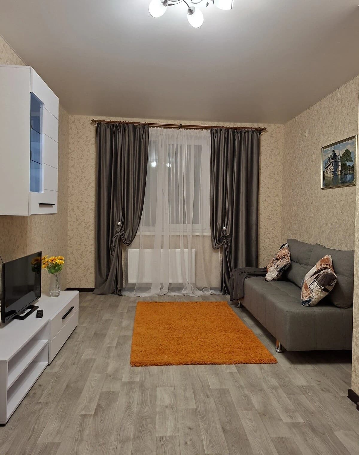 1-кімнатна квартира, ХТЗ: новобудова, євроремонт - фото 1