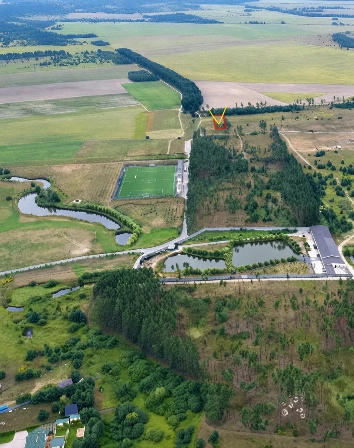 Ділянка 10 соток, Бузова: під житлову забудову, під гараж - фото 1