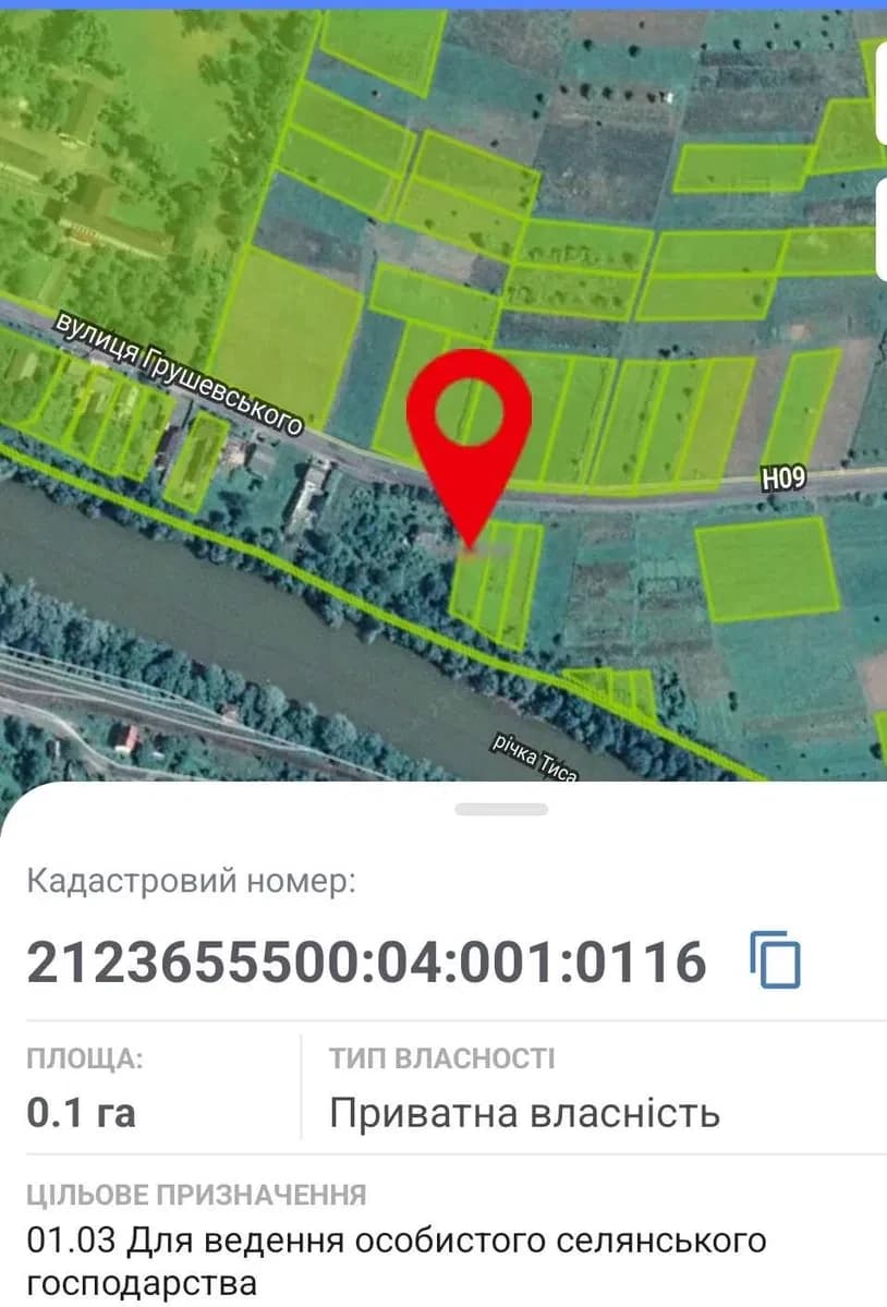 Ділянка 10 соток, Великий Бичків: біля головної дороги, під комерцію - фото 4