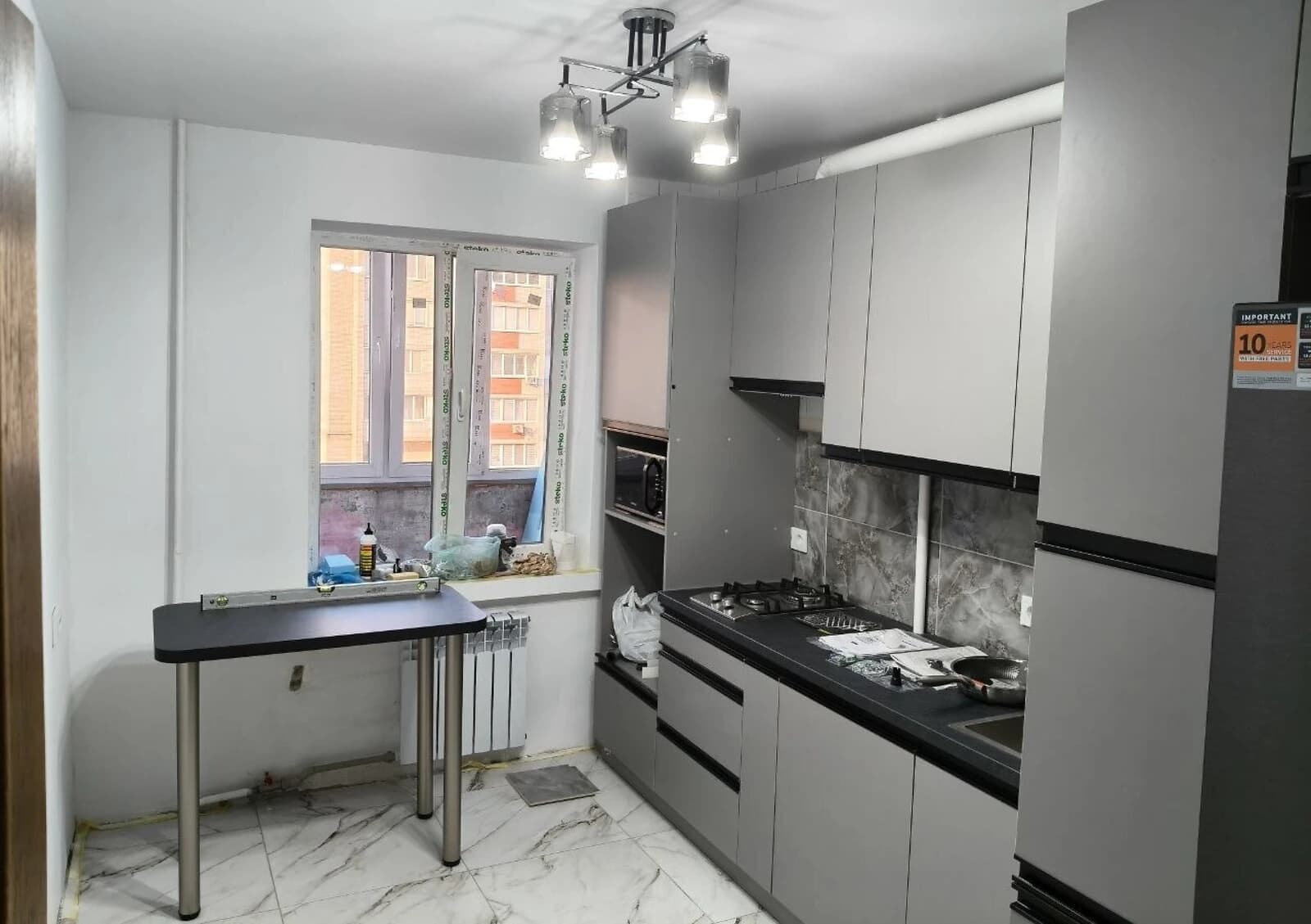 3-кімнатна квартира, 40 мікрорайон: не використовувалась, панельні стіни - фото 2