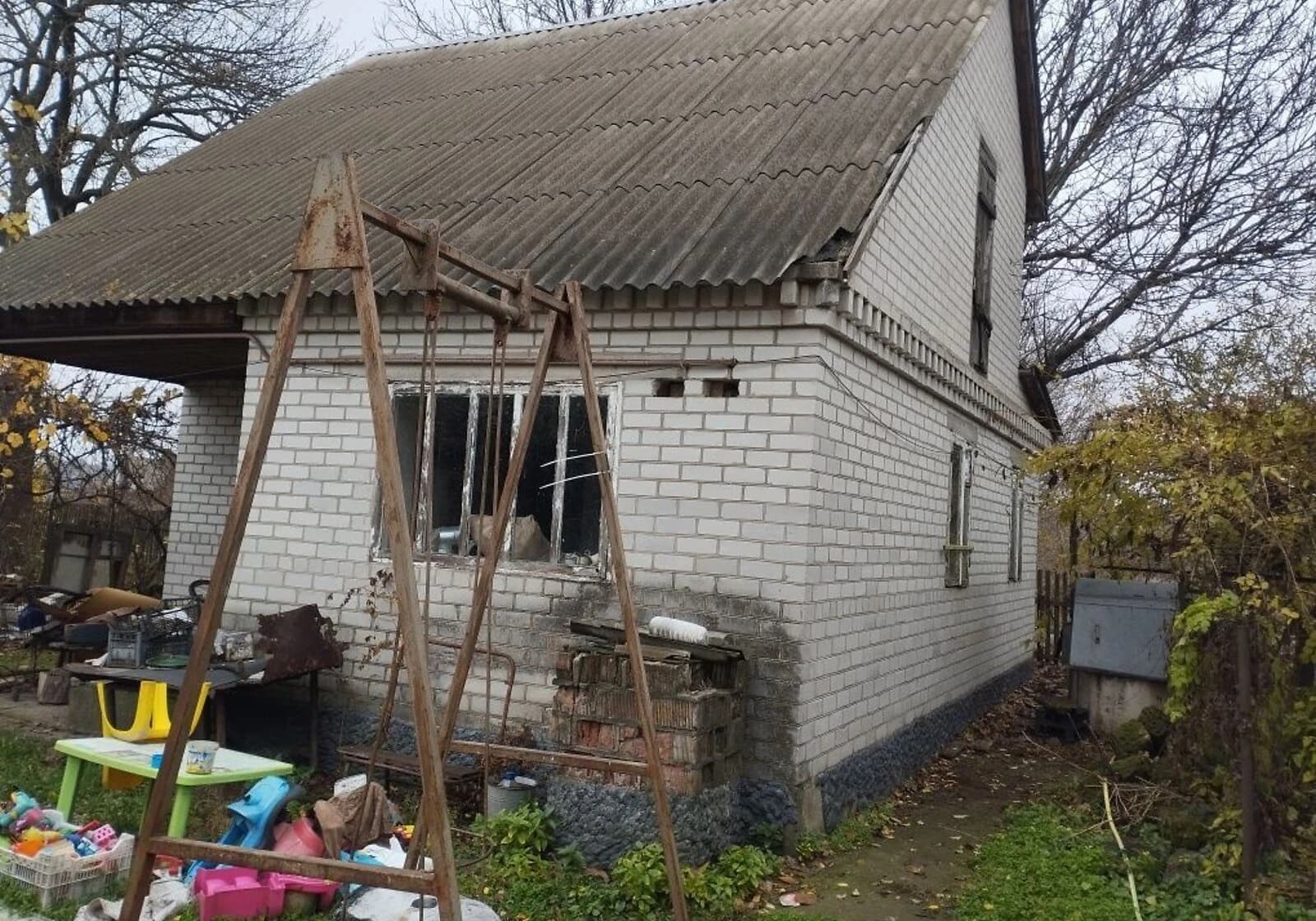 Будинок, Олександрівка (Магдалинівка): цегляні стіни, ділянка - фото 5