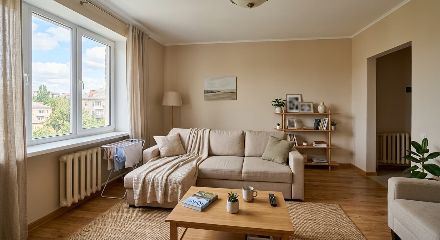Сучасна 1-кімнатна квартира 40м² в оренду, Кривий Ріг - фото 4