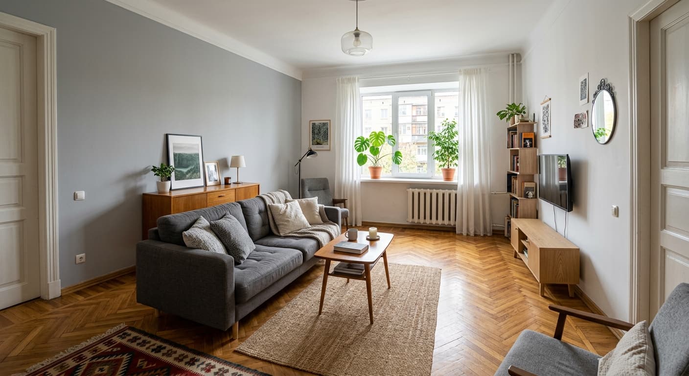 Затишна квартира 45 м² для оренди в Одесі