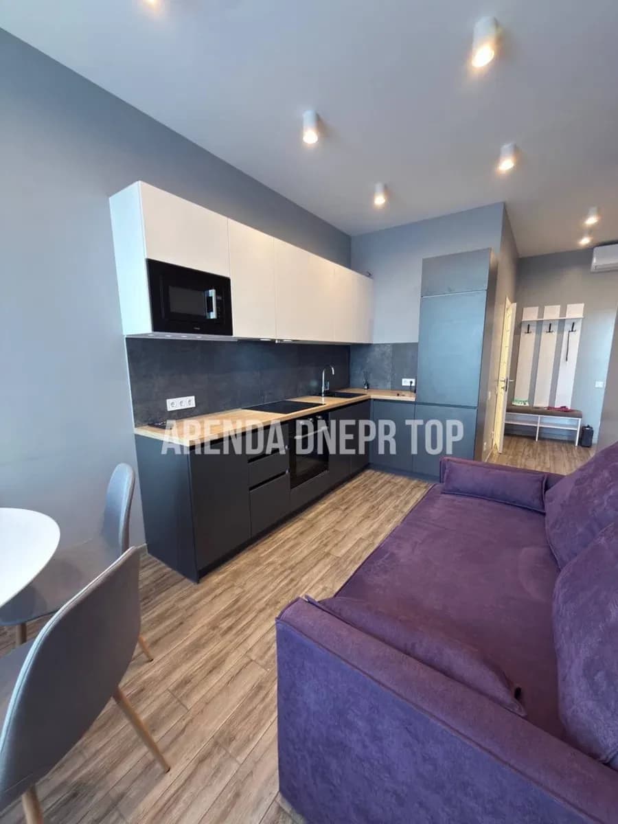 2-кімнатна квартира у ЖК Грани: кухня 20 м², можна з тваринами - фото 1