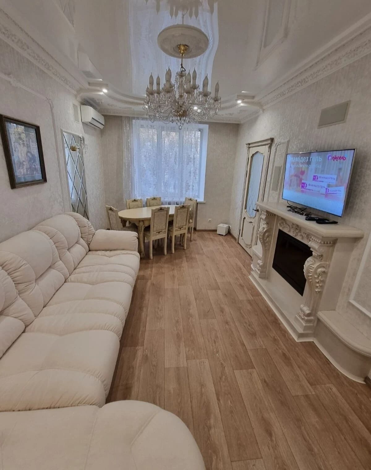 3-кімнатна квартира, Металургійний: дизайнерський ремонт, камін - фото 4