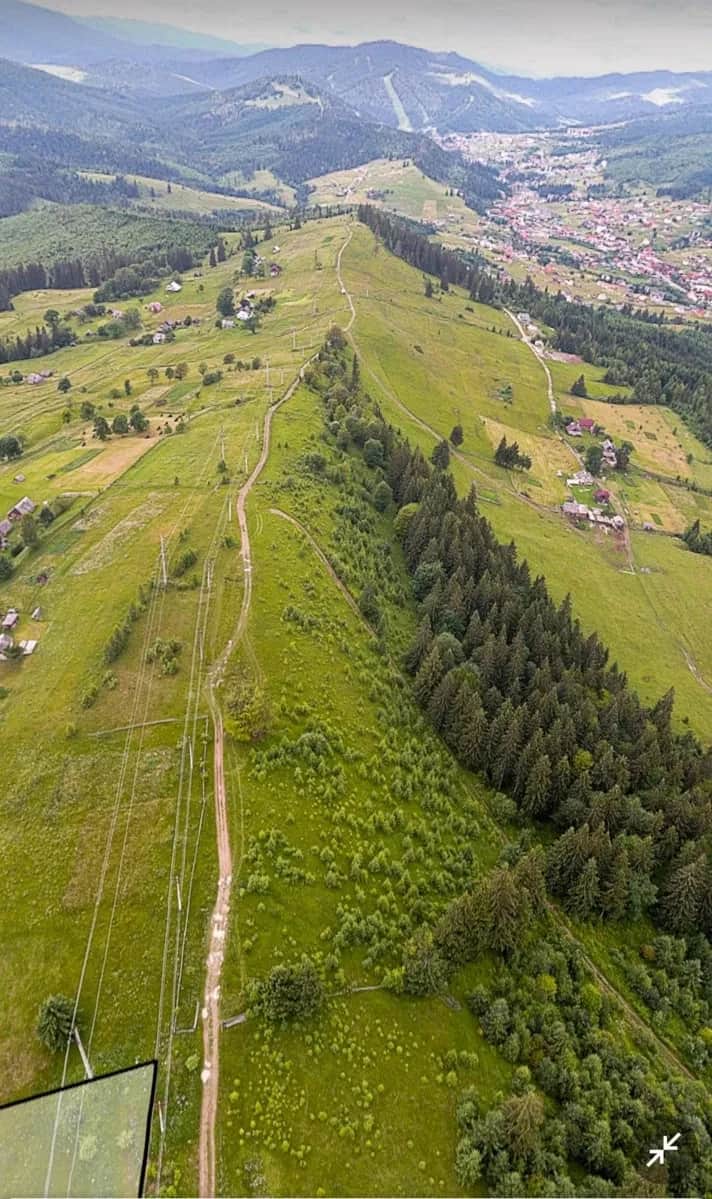 Ділянка 147.27 соток, Яблуниця: біля Буковелю, вид на гори - фото 2