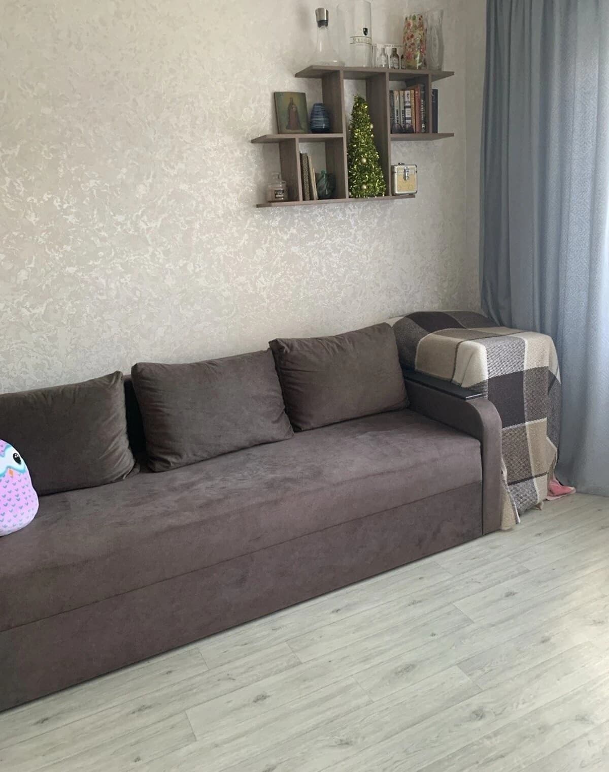 1-кімнатна квартира, Тополя-3: євроремонт, бойлер - фото 1