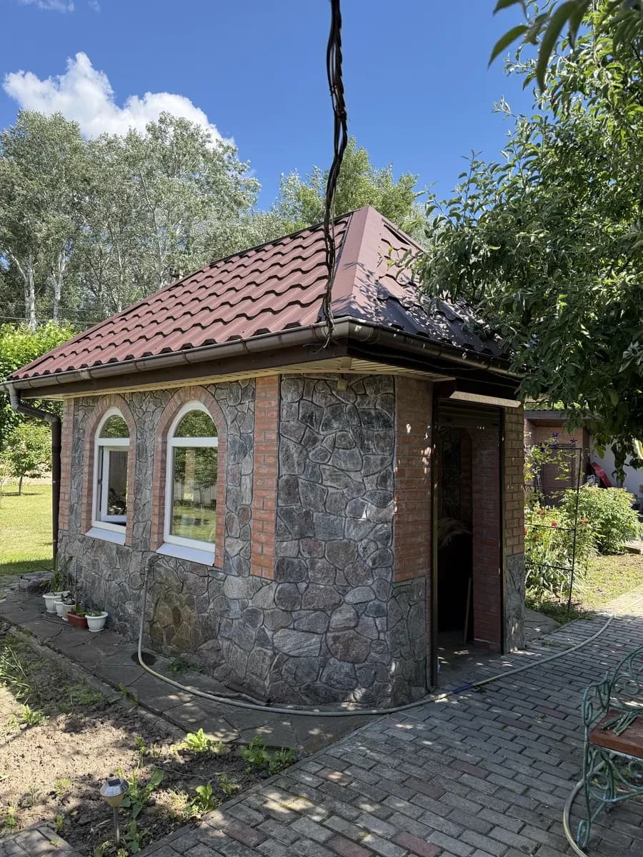 Дача, Терешки: цегляний гараж, 9,5 соток, річка за 50 м - фото 4