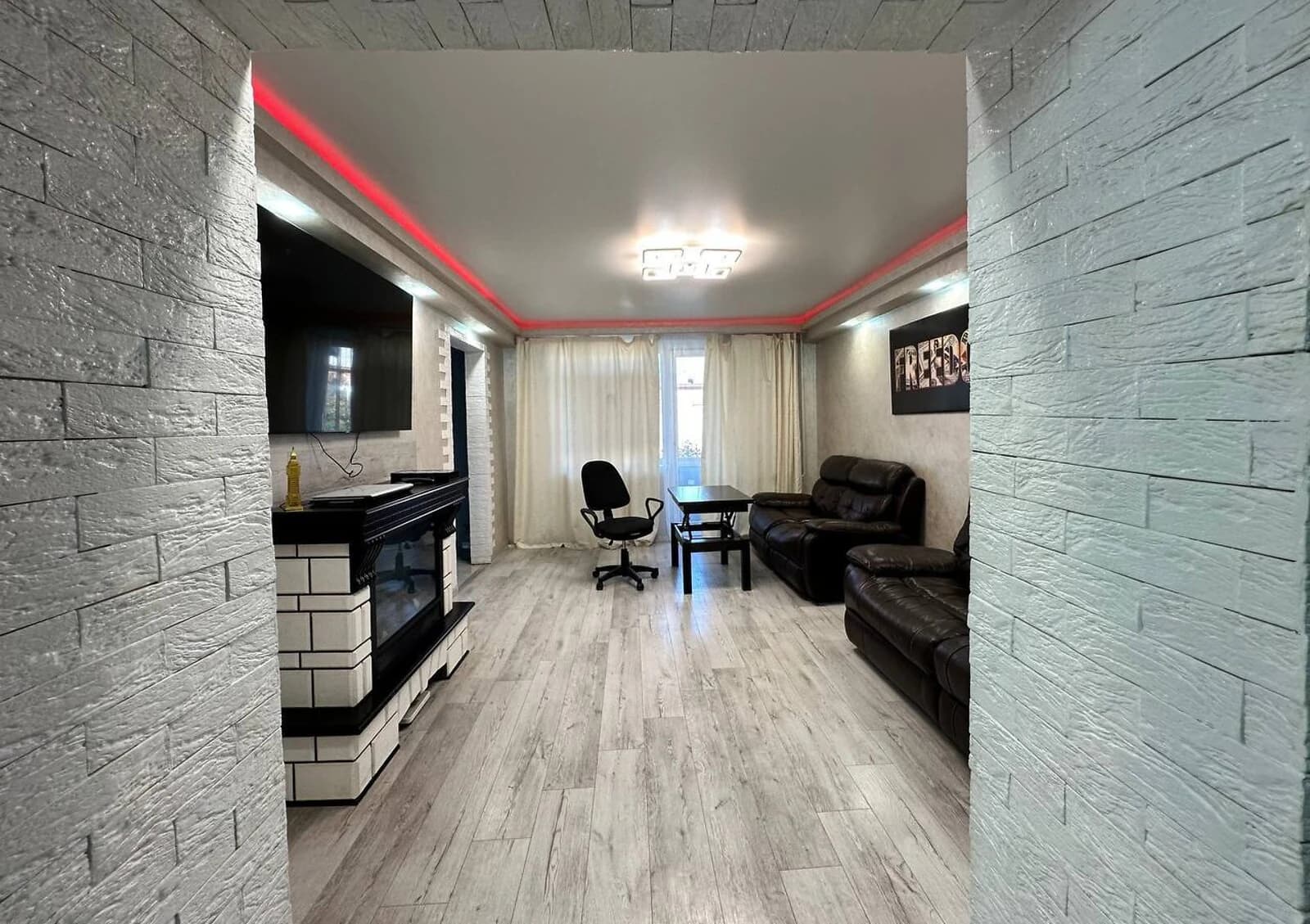 3-кімнатна квартира, Тростянець: євроремонт, камін, торг - фото 4