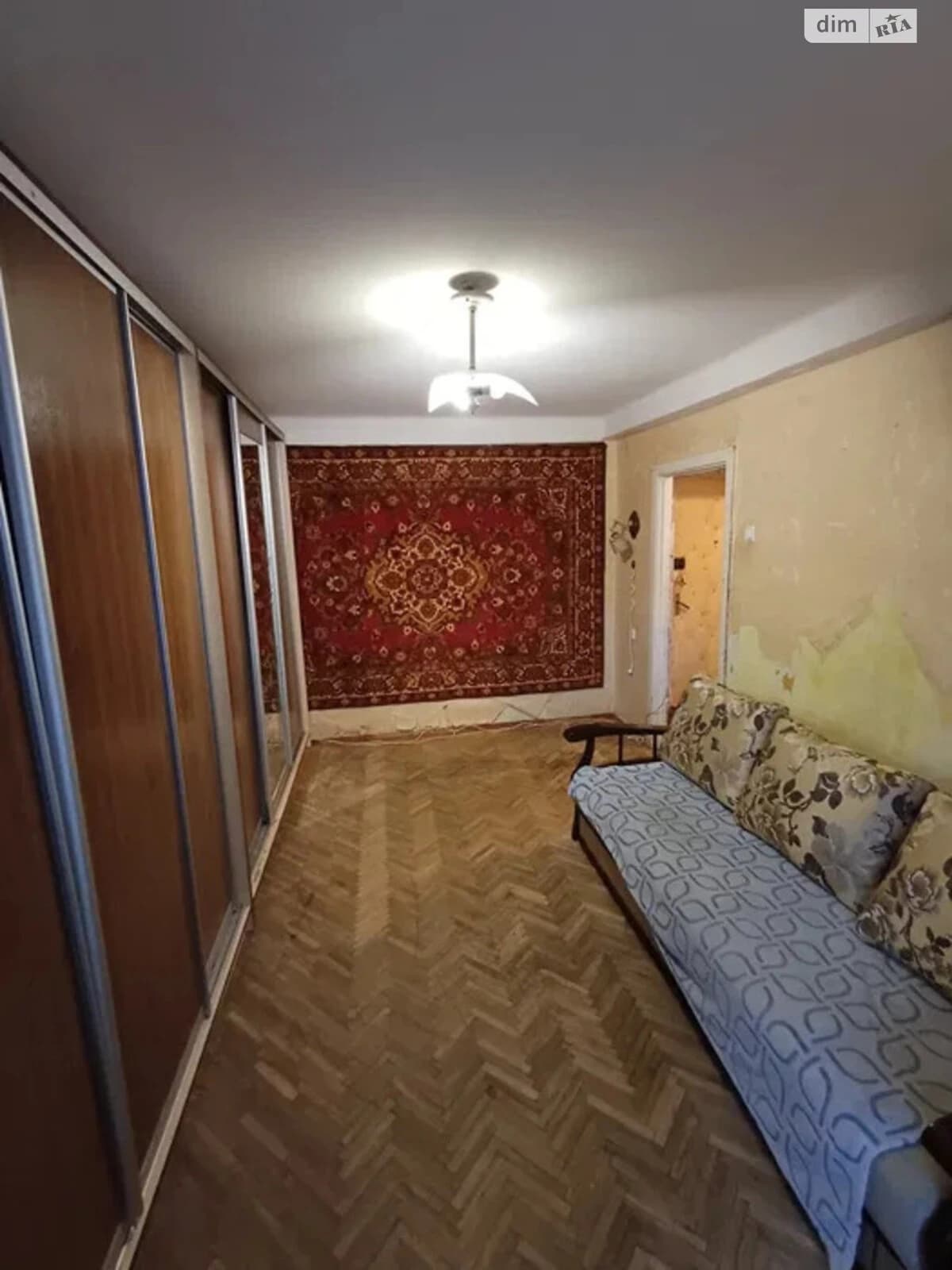 1-кімнатна квартира, Нивки: панельний будинок, внутрішній двір - фото 1