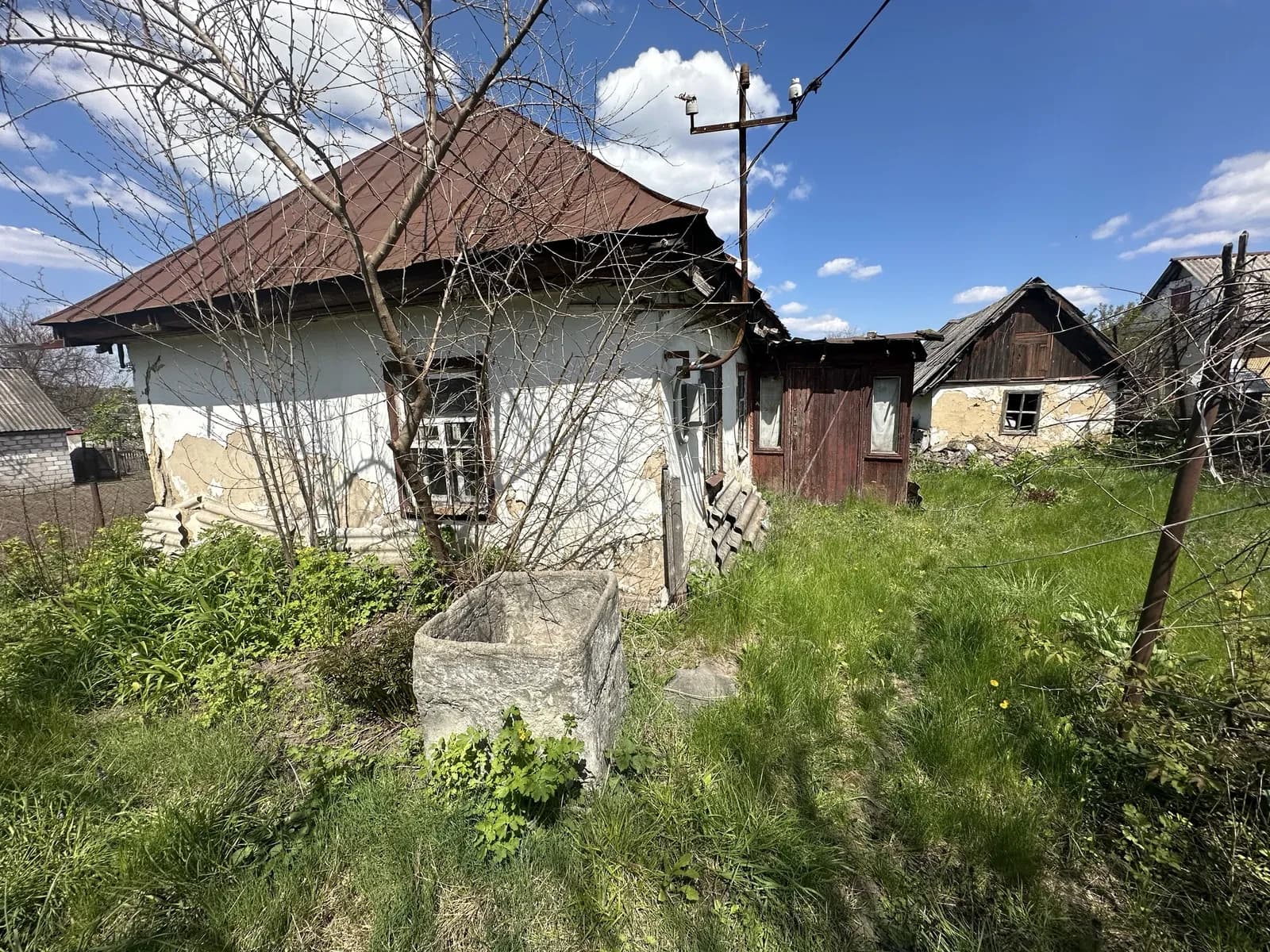 Ділянка 6 соток, Холоднянське: під забудову, старий будинок - фото 1