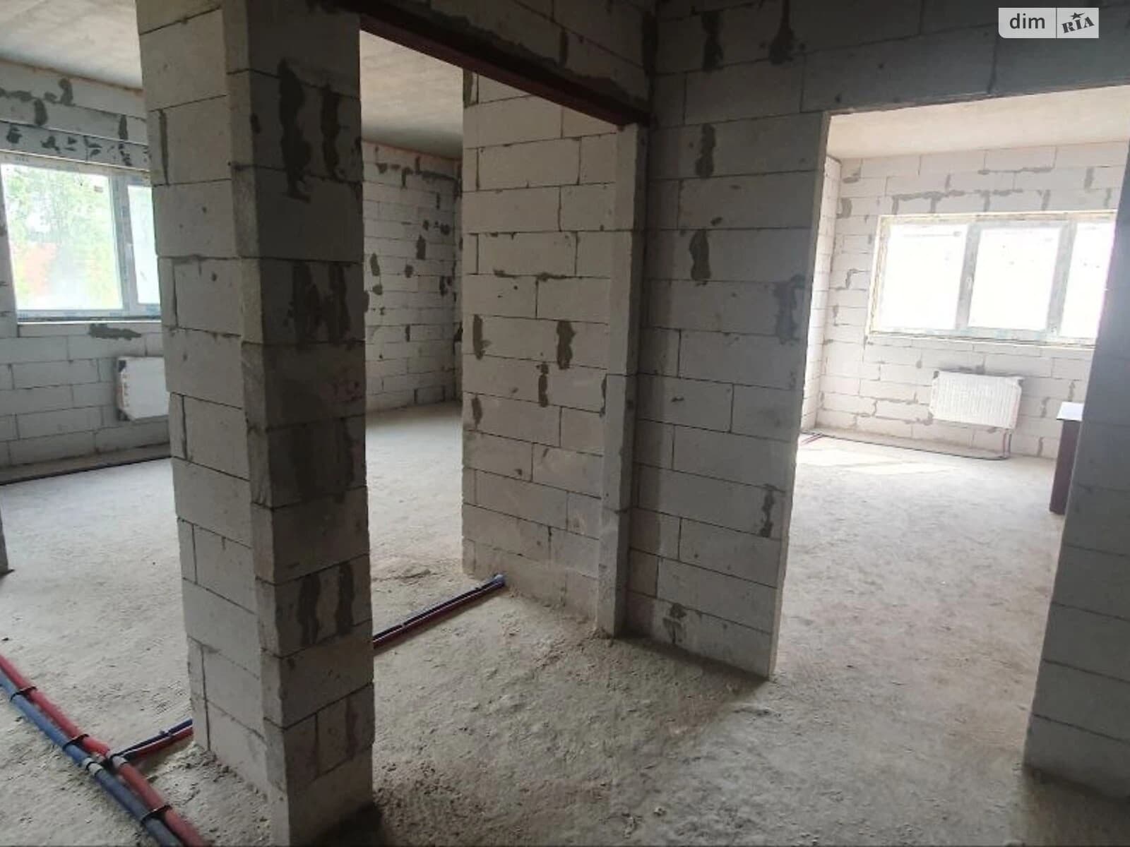 2-кімнатна квартира, Левада: новобудова, монолітні стіни - фото 2