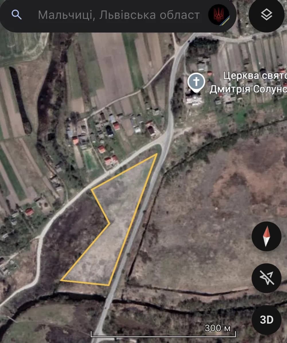 Ділянка 158 соток, Мальчиці: заїзд з дороги Т-14-25, зміна призначення - фото 2