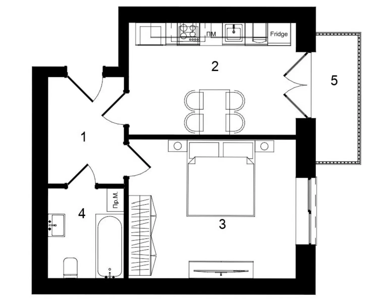 1-кімнатна квартира у ЖК Family Life: тепла підлога, паркомісце - фото 2