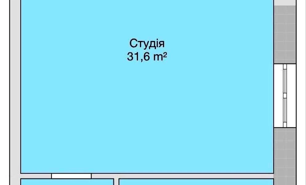 Студія, Верхня Слов'янка: новий будинок, біля Авалону, торг - фото 4