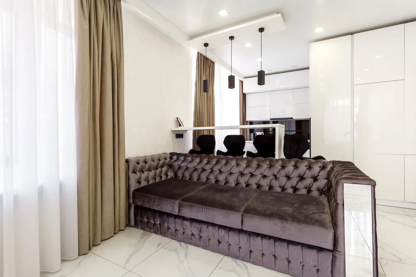 Студія у ЖК 44 перлина: тераса 13 м², вид на море, вода й ліфти без світла - фото 3