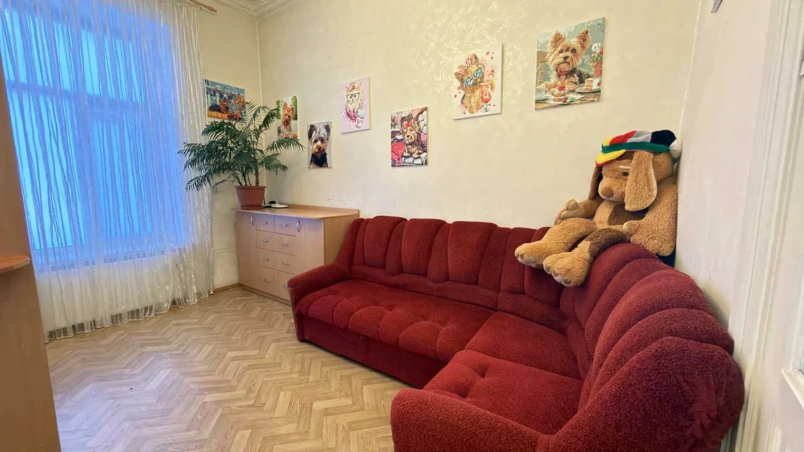 3-кімнатна квартира, Приморський: високі стелі, індивідуальне опалення - фото 1
