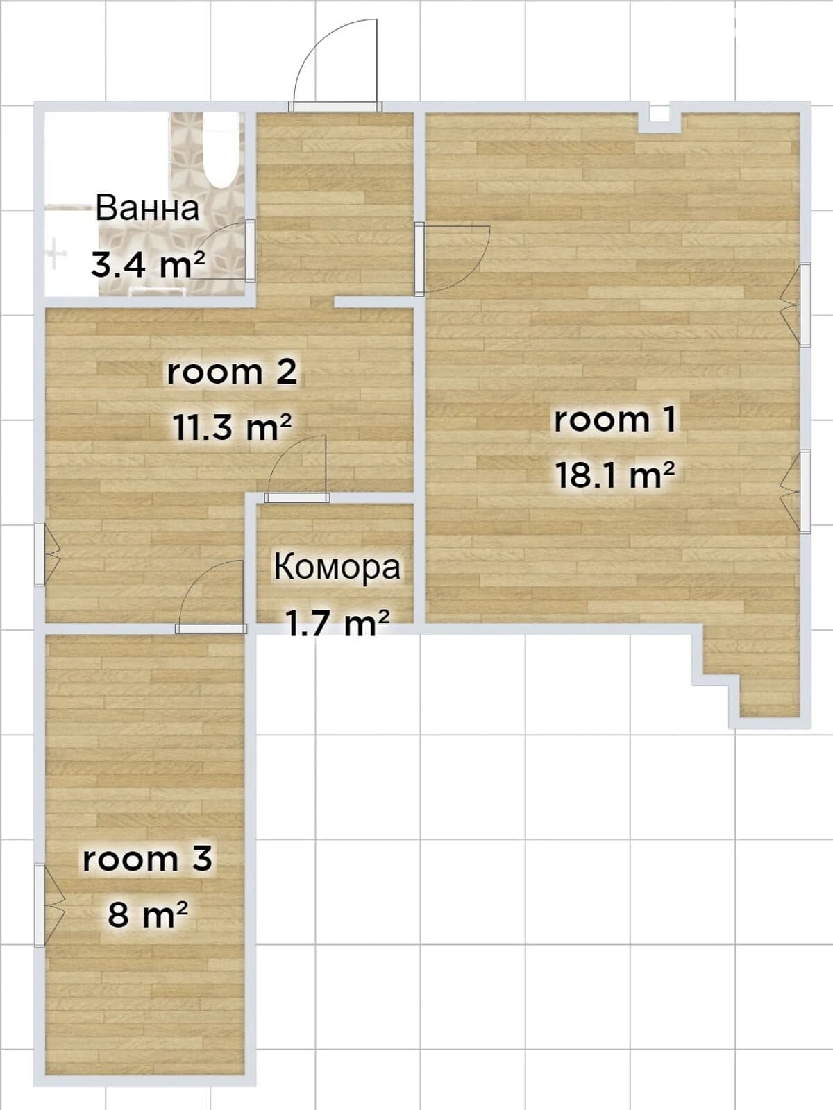 Офіс, Подільський: кабінетне планування, підземна парковка - фото 2