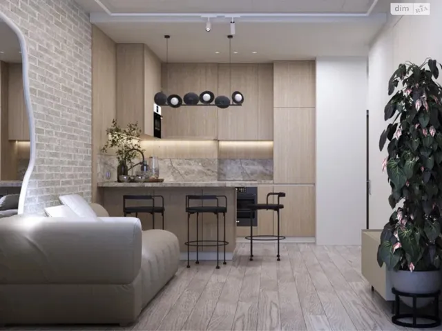 1-кімнатна квартира, Чоколівка: 2023 рік, газобетон, закритий двір - фото 4