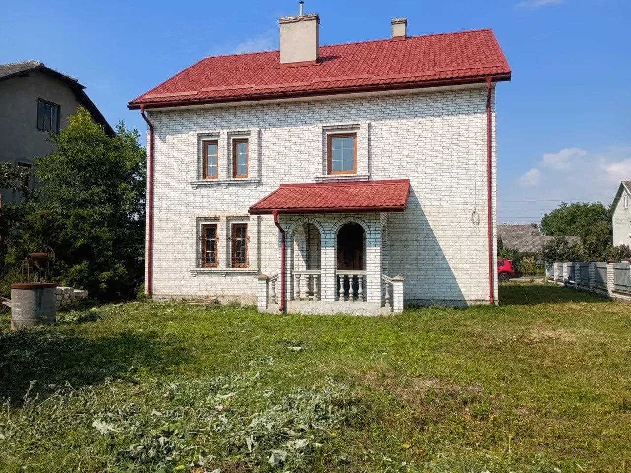 Будинок, Пісочна: 12 соток, камін, під чистову - фото 1