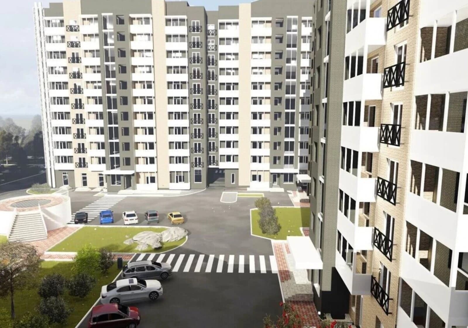 1-кімнатна квартира, Соснівський: здача в 2028, панорамні вікна - фото 3