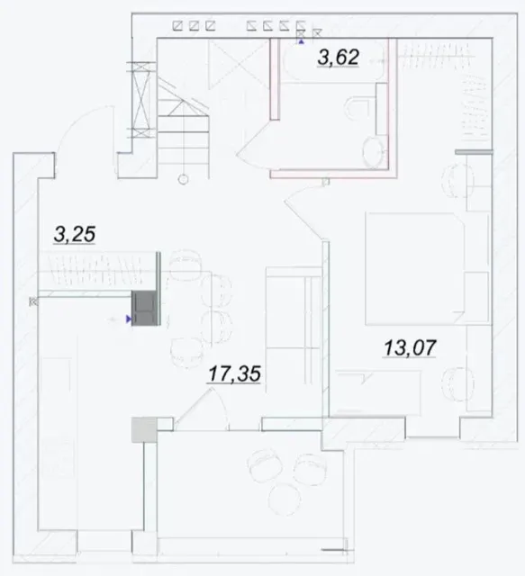 2-кімнатна квартира у ЖК Desna Park Residence: дворівнева, єОселя - фото 3