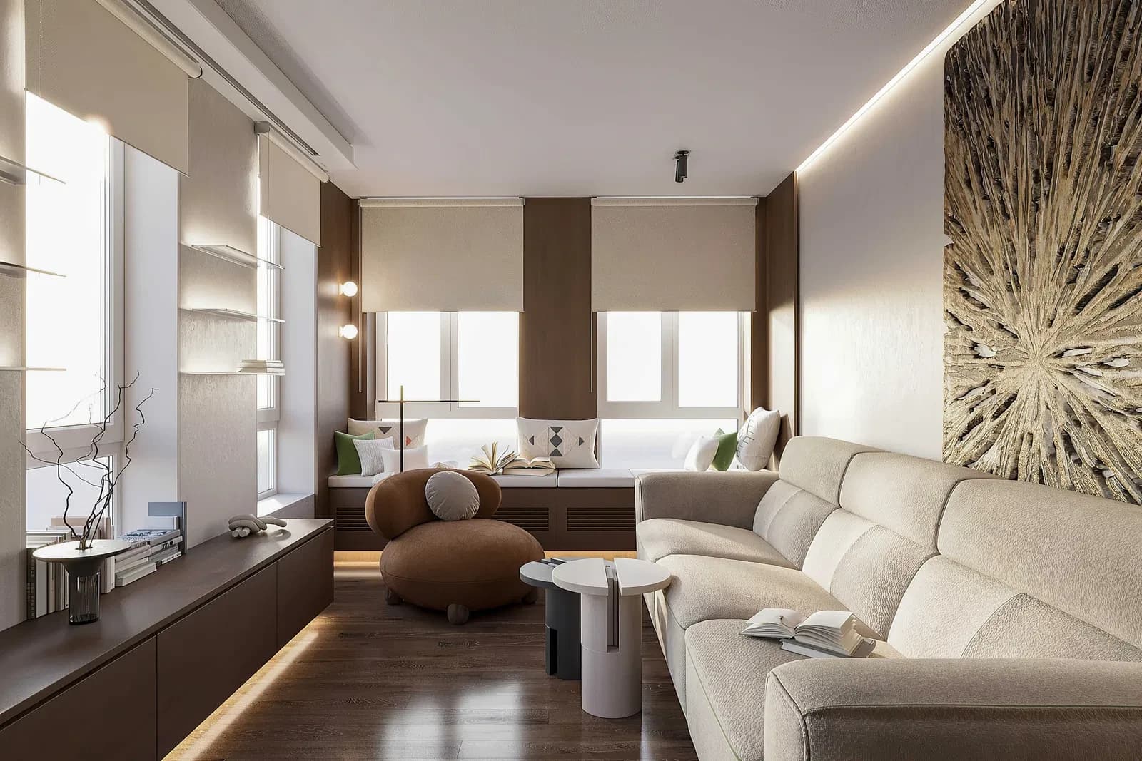 2-кімнатна квартира у ЖК Greenville Park: вид на парк і місто, генератор - фото 1