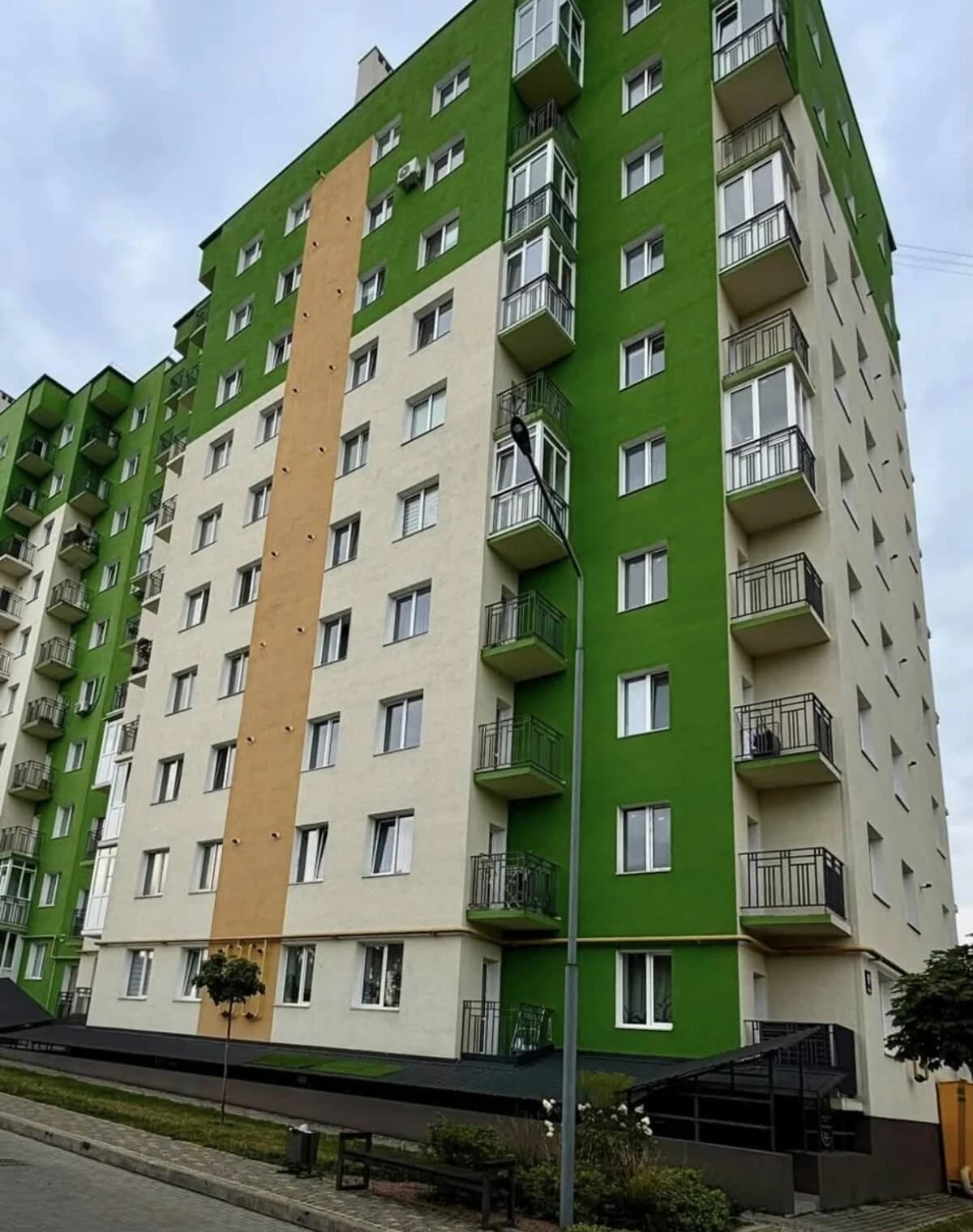 2-кімнатна квартира, Теремно: новий фонд, чорнова штукатурка - фото 1