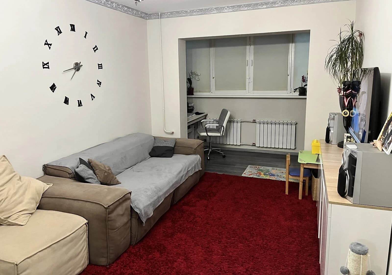 2-кімнатна квартира, Південна Борщагівка: дизайнерський ремонт, укриття - фото 1