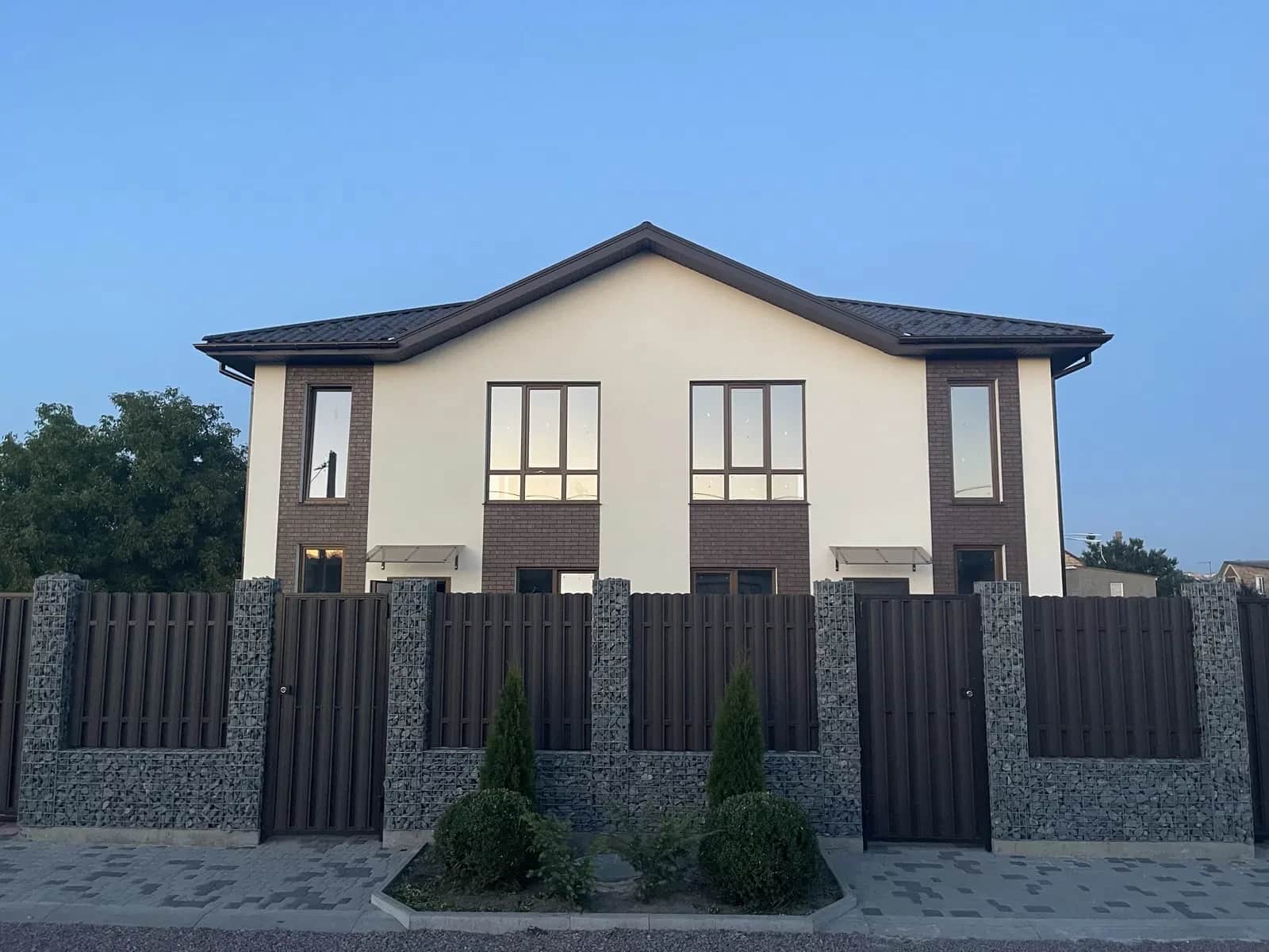 Дуплекс, Святопетрівське: стадія будівництва, паркомісце під два авто - фото 1